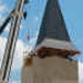 Set steeple with crane